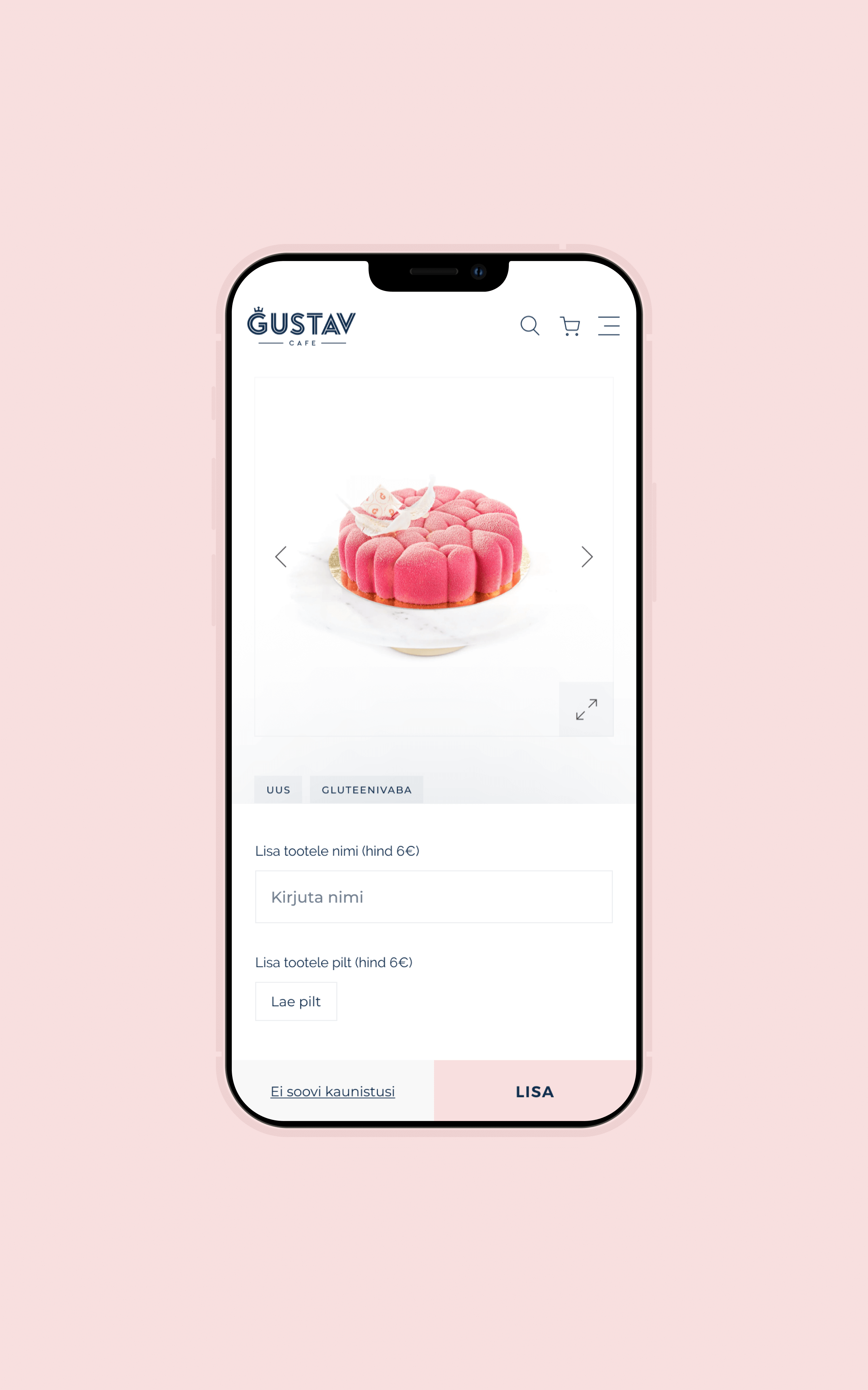 Gustav Mobile Design