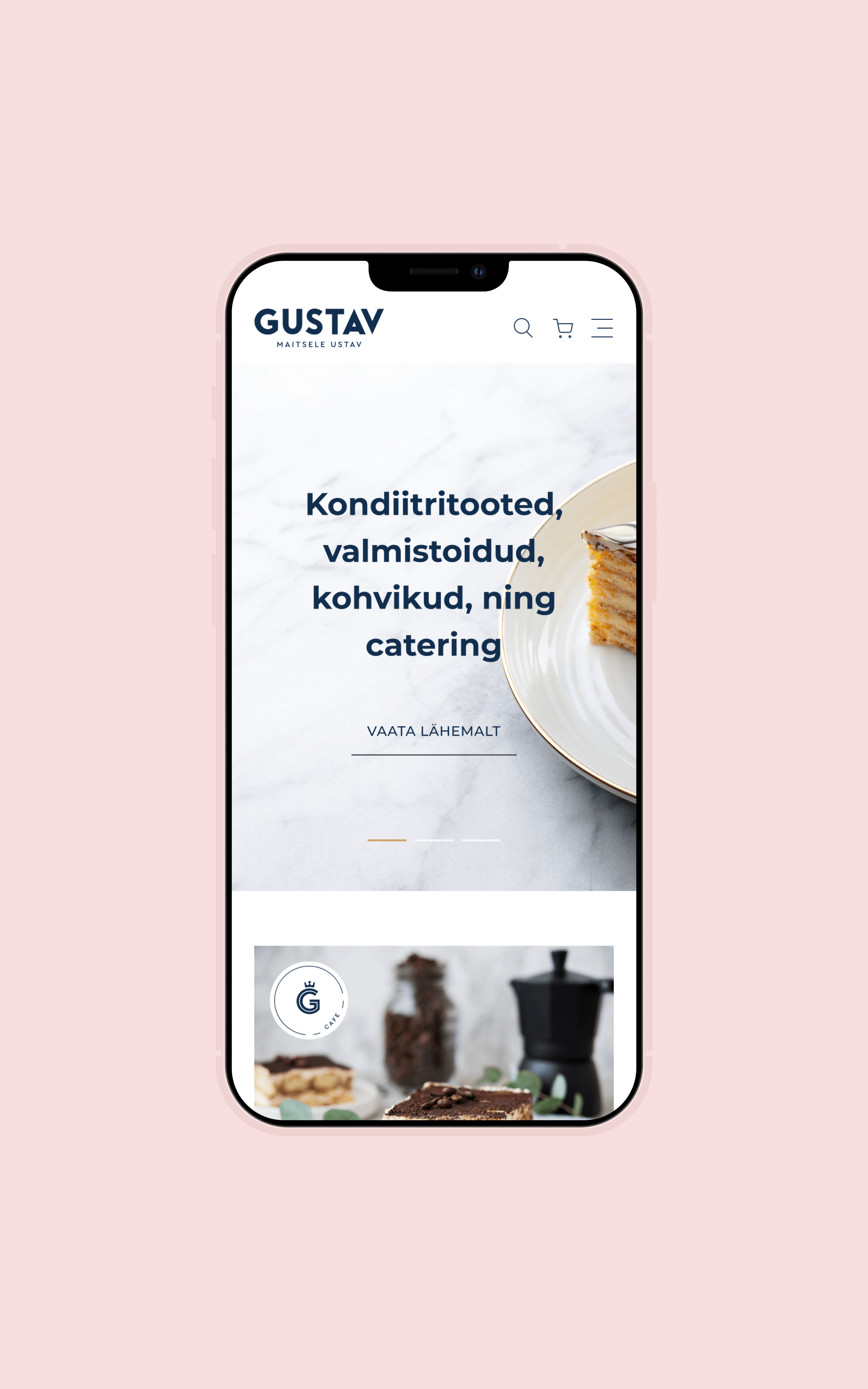 Gustav Mobile UX UI Design